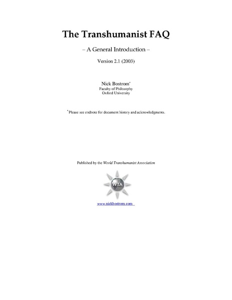 Archivo:The Transhumanism FAQ.pdf