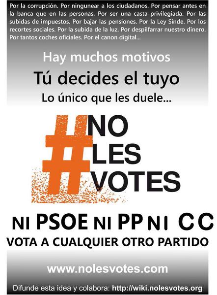 Archivo:Cartel nolesvotes DecideTuMotivo Canarias.pdf